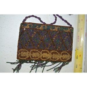 Lady Jade Designs Beaded Hand Bag Shoulder purse